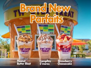 PARFAITS, NOW AVAILABLE FOR A LIMITED TIME.